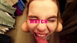 Beautiful young cocksucker takes load in mouth – Twitter: G