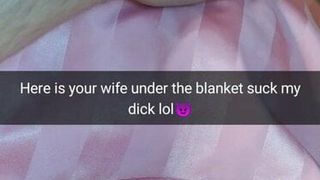 Your wife secretly sucks my cock while you’re in another room!